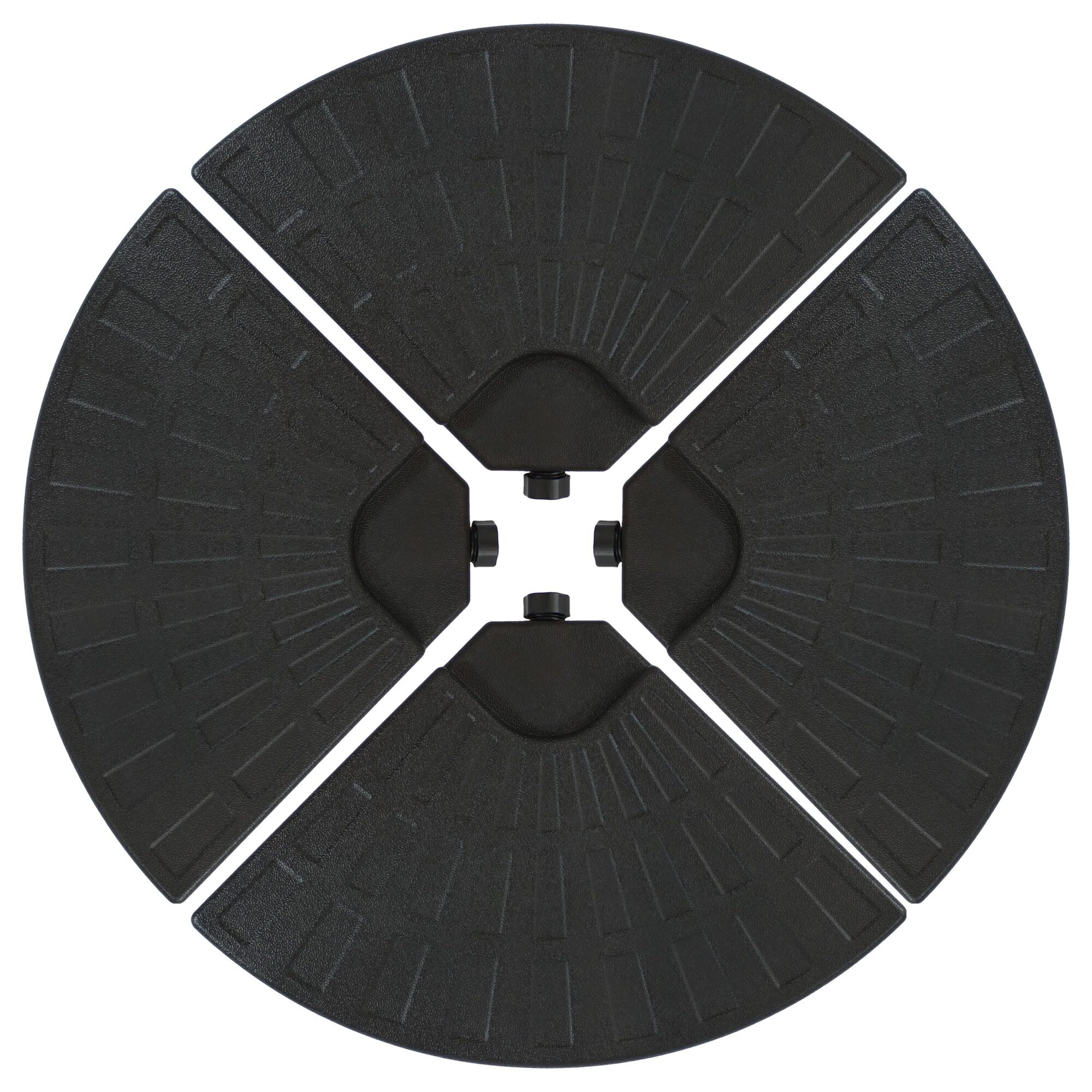 Sunnydaze Decor, Water/Sand Offset Cantilever Umbrella Base Set, Canopy Diameter 0 ft, Shape Square, Model# NMO-658